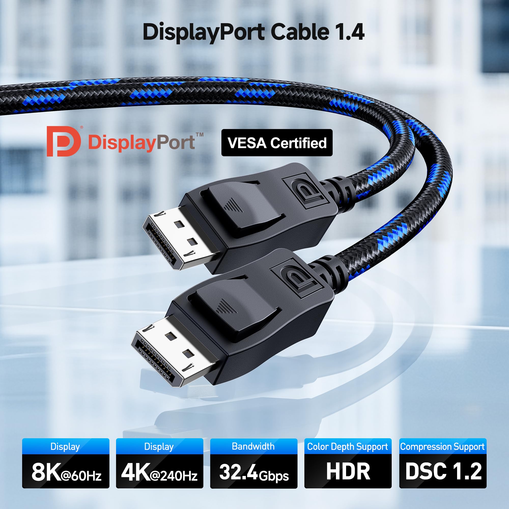 Amazon.co.jp: 【VESA認証済み 】 Cable Matters 32.4Gbps 8K